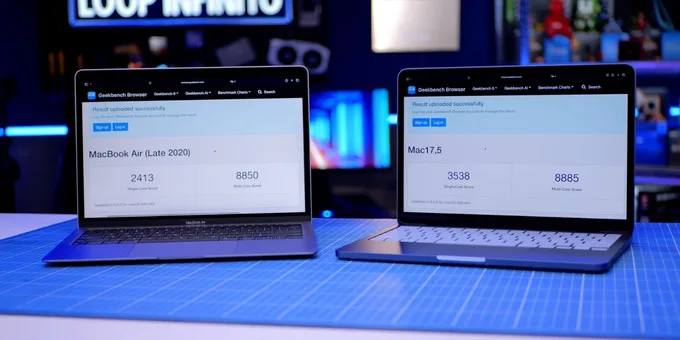So sánh MacBook Neo và MacBook Air M1 về điểm hiệu năng