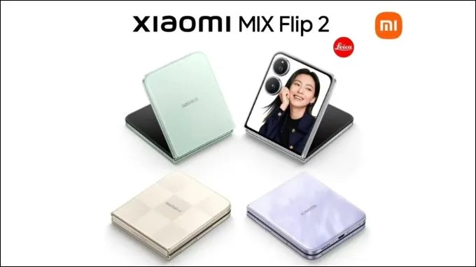 Thiết kế Xiaomi Mix Flip 2