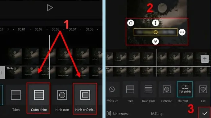 Cách làm mờ chữ trong video trên CapCut điện thoại
