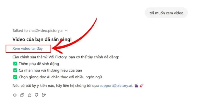 Cách tạo video AI bằng ChatGPT by Pictory - 5