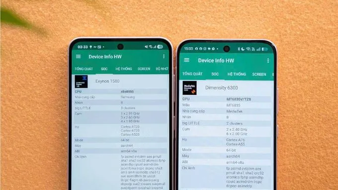 So sánh hiệu năng OPPO A6 Pro và Galaxy A56