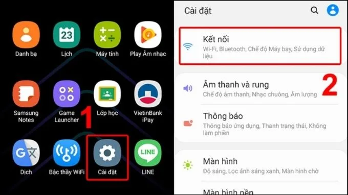 Cách chia sẻ Wifi trên Samsung bằng dữ liệu di động