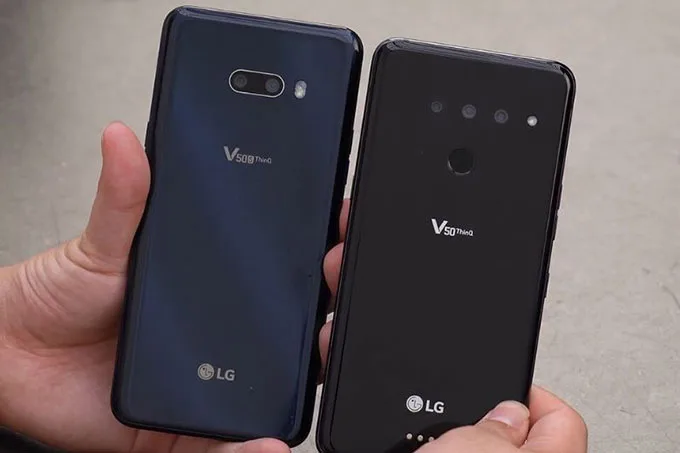 So sánh chi tiết LG V50 ThinQ vs LG V50s ThinQ thiết kế