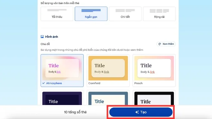 Cách dùng Gamma AI tạo slide