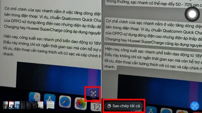 Cách scan tài liệu trên iPhone bằng tính năng Live Text