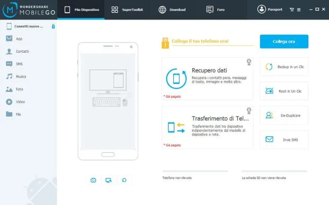 Phần mềm kết nối điện thoại với máy tính