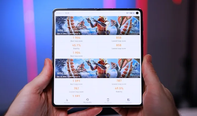 Màn hình của Huawei Mate X6
