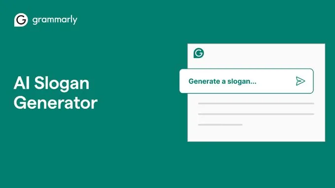 Công cụ Grammarly Slogan Generator