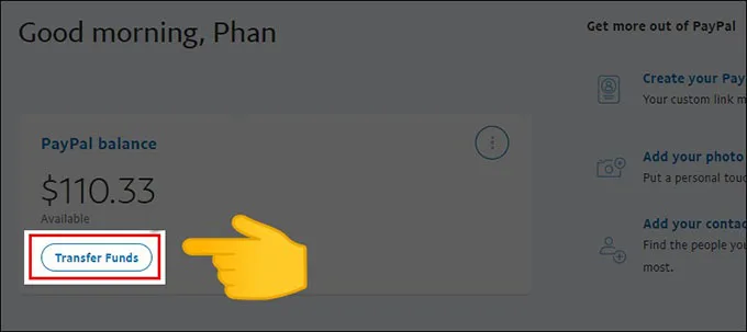 Cách lấy lại tiền, rút tiền hoàn lại từ Paypal về ngân hàng