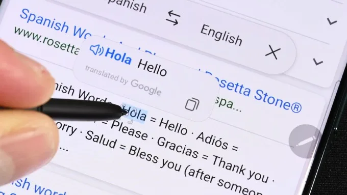 Cách sử dụng bút S Pen S25 Ultra