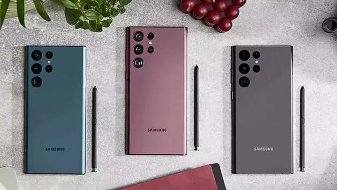 Thiết kế Samsung S24 Ultra với khung viền Titan