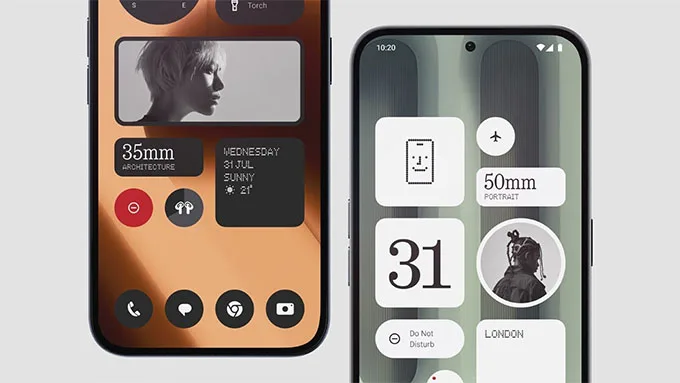 Màn hình Nothing Phone 2a sử dụng tấm nền AMOLED FHD+ 6,7 inch