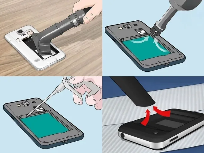 Sử dụng máy hút bụi mini