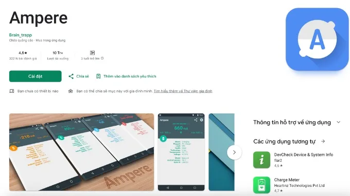 ​Cách kiểm tra tốc độ sạc thực tế của điện thoại Android/iPhone