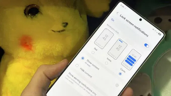 Lỗi thông báo trên màn hình khóa Samsung S25 Ultra