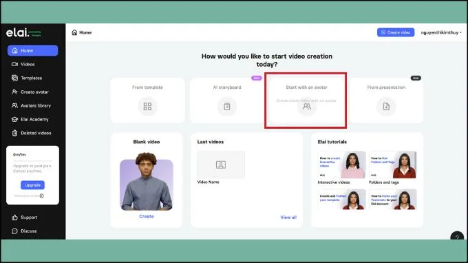 Ứng dụng Avatar AI trong việc tạo video