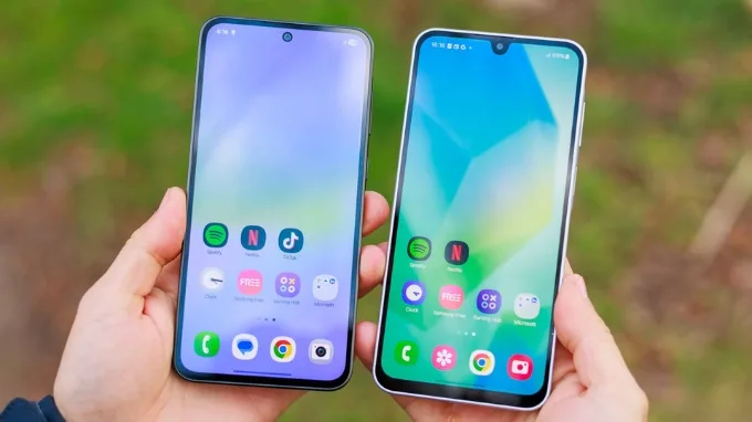So sánh Galaxy A36 5G và Galaxy A16 5G về màn hình