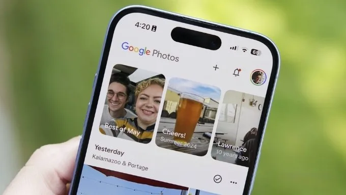 Quản lý ảnh Google Photos