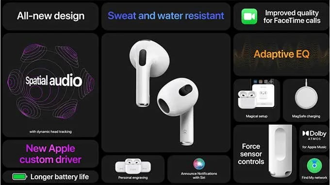 AirPods 3 vs AirPods Pro: Nên mua loại tai nghe true wireless nào? Giá
