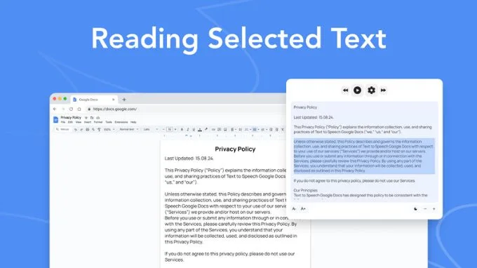 Google text to speech