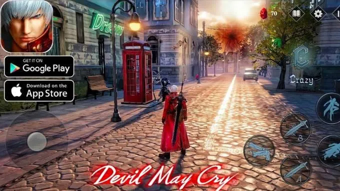 Gameplay cực thú vị của Devil May Cry Peak of Combat