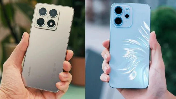 Oppo Reno14 F và Xiaomi 14T