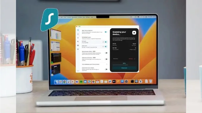 Phần mềm Surfshark One diệt virus cho MacBook