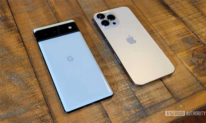 so sánh iPhone 13 Pro Max và Pixel 6 Pro