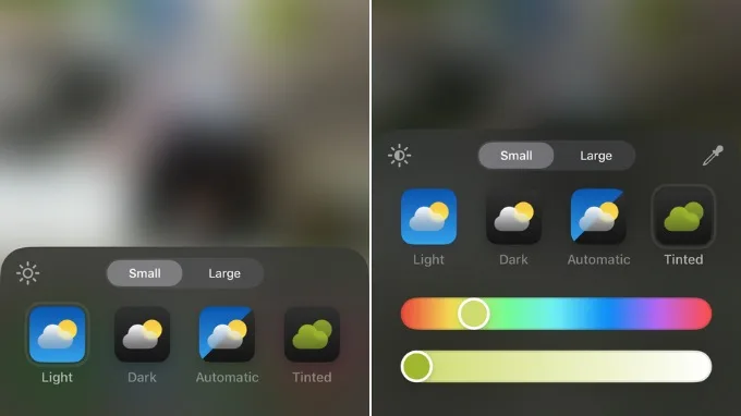 Cách thay đổi icon ứng dụng bằng tính năng có sẵn