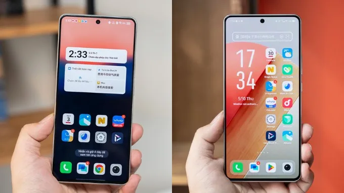 So sánh iQOO Z10 Turbo vs iQOO Z9 Turbo về màn hình
