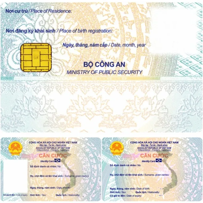 Thẻ Căn cước cho trẻ em dưới 6 tuổi gồm những gì?