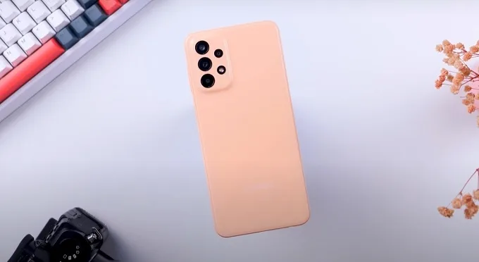 Cụm 4 camera trên Galaxy A23 xuất sắc
