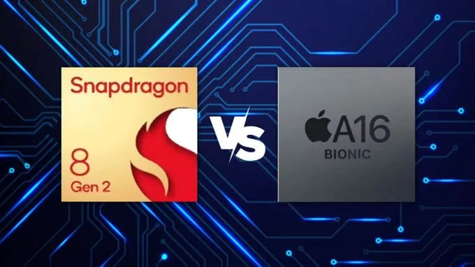 Căn cứ vào chip A16 Bionic để so sánh