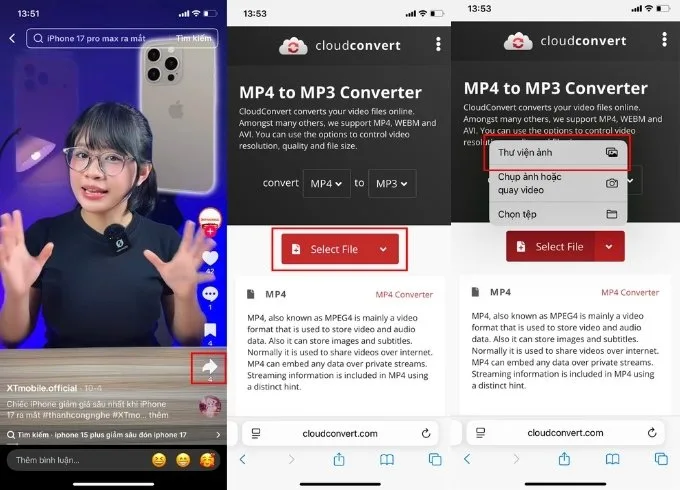 Cài nhạc chuông cho iPhone qua TikTok