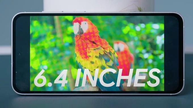 Màn hình 6.4 inch trên Galaxy S23 FE
