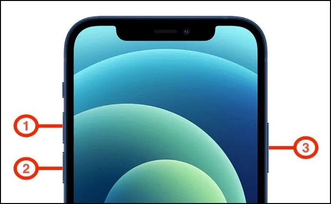 Khởi động lại iPhone khi bị treo máy