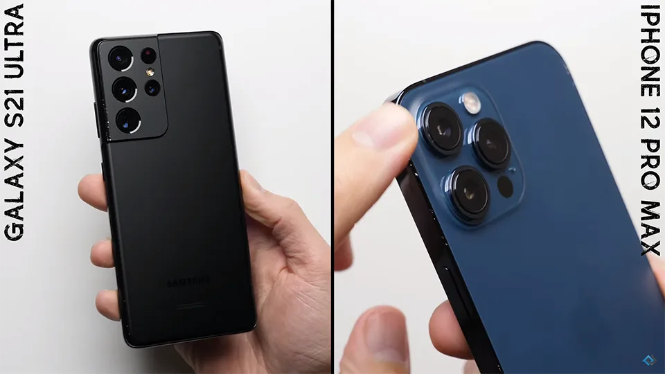 Galaxy S21 Ultra liệu có đánh bại iPhone 12 Pro Max về độ bền bỉ?