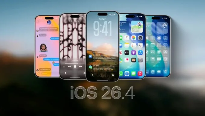 iOS 26.4 ra mắt khi nào?