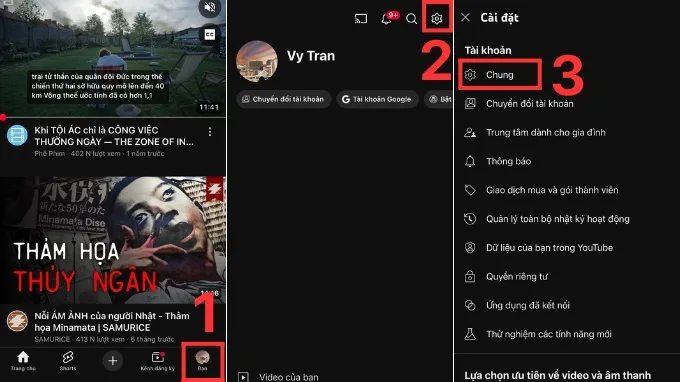 Sử dụng tính năng có sẵn trên Youtube