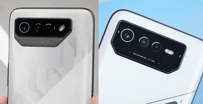 Cụm camera của ROG Phone 7 được cải tiến cực kỳ ấn tượng