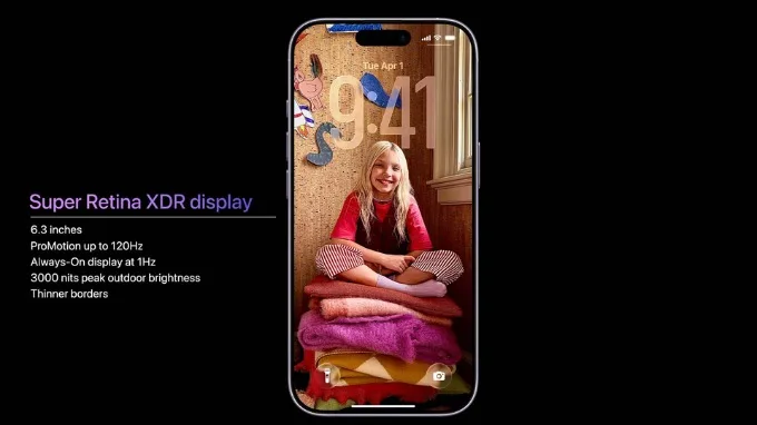 Màn hình iPhone 17 đạt độ sáng lên đến 3000 nits