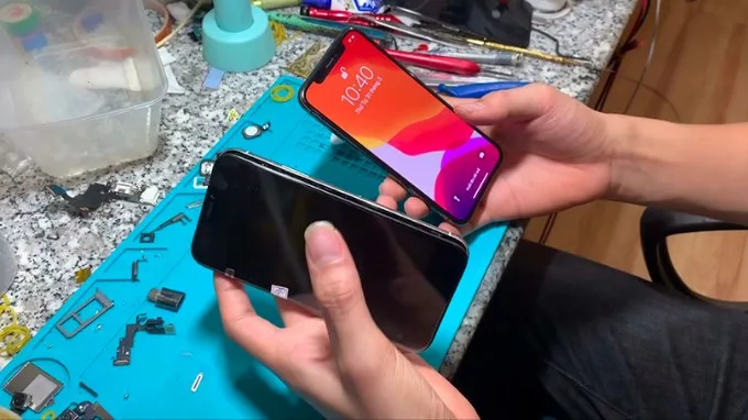 Thay màn hình GX hay màn zin cho iPhone