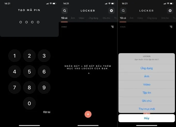 Cách khóa ứng dụng iPhone bằng ứng dụng Locker: Photo Vault