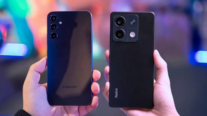 Galaxy A34 và Redmi Note 13 có sự chênh lệch về giá