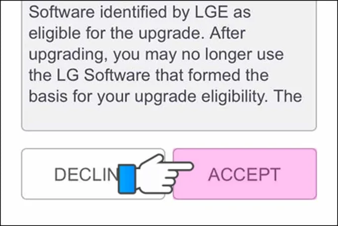 Ứng dụng của LG
