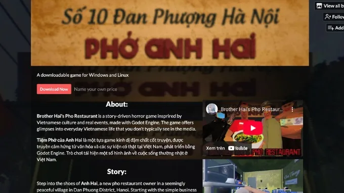 Hướng dẫn cách tải Phở Anh Hai chi tiết