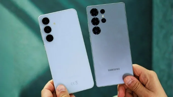 So sánh Galaxy S25 FE và Galaxy S25 Ultra về thiết kế
