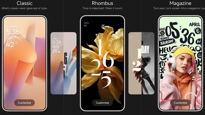 Cách tắt khóa tạp chí màn hình trên điện thoại Xiaomi là gì