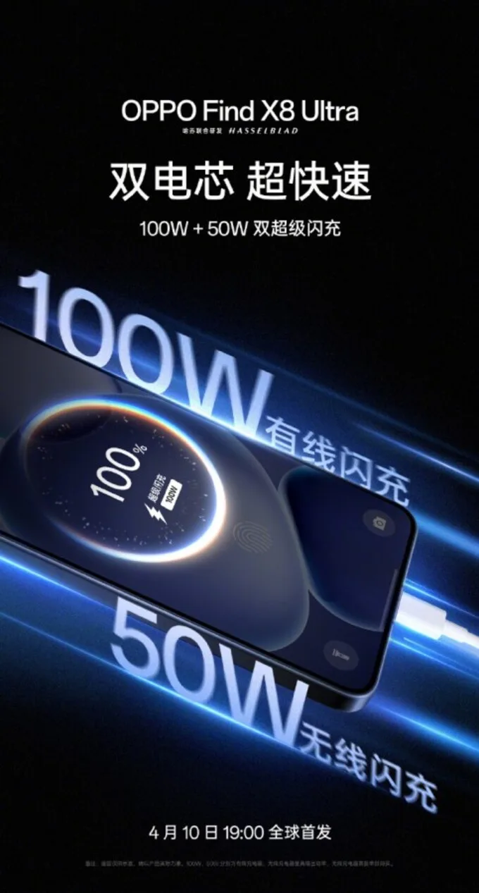 Sạc của OPPO Find X8 Ultra