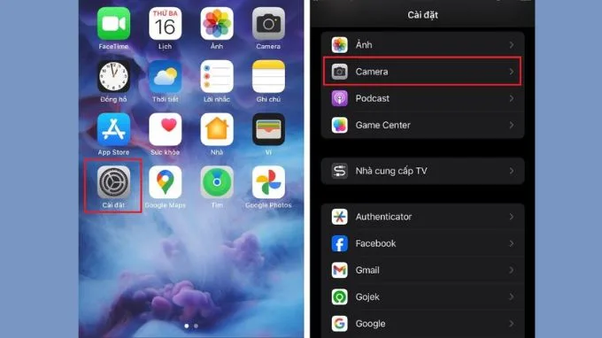 Cách bật quét mã QR trên iPhonee bằng camera